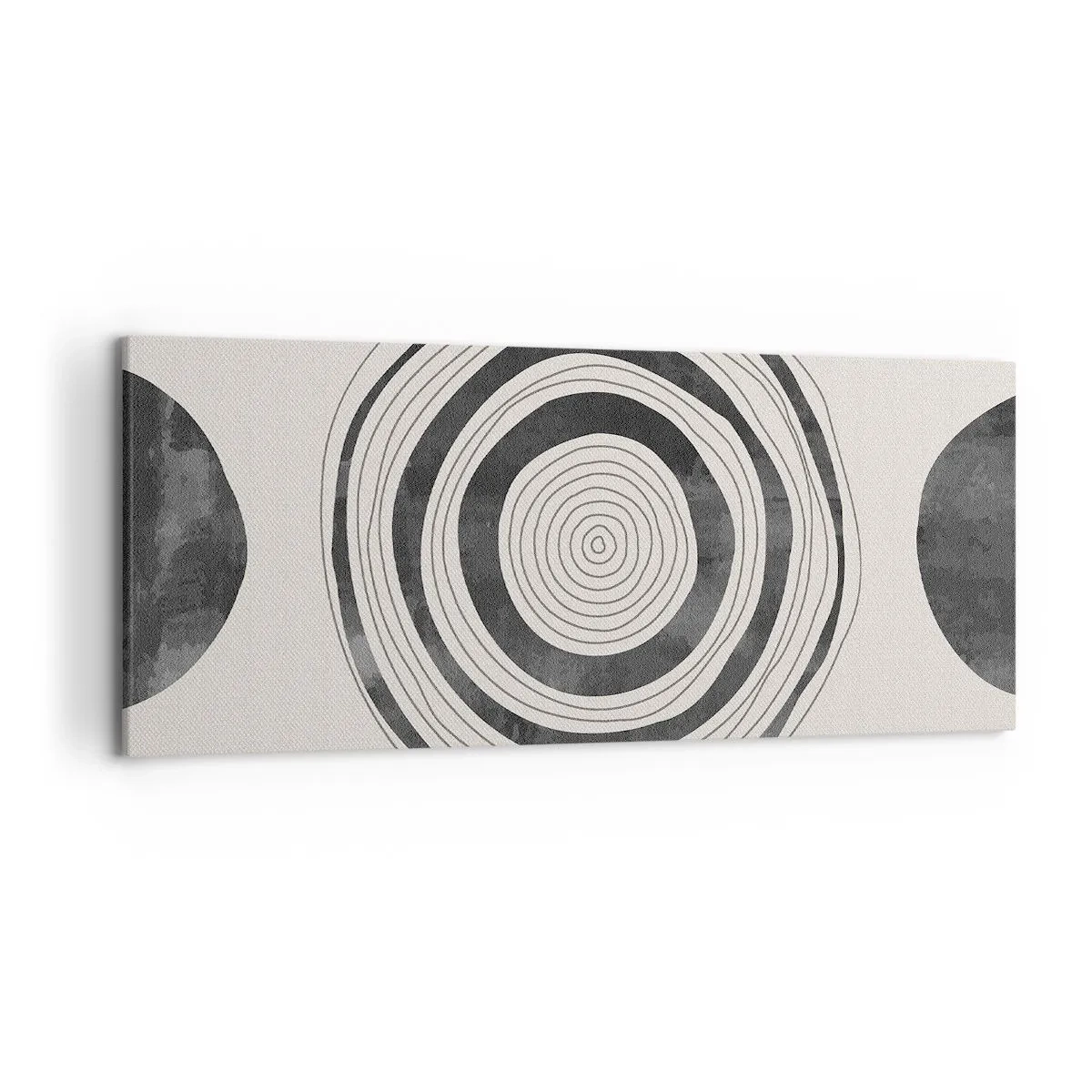 Obraz na plátne - Dôležité je to, čo je uprostred - 120x50 cm