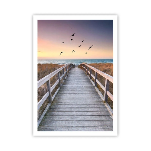 Plagát - Priestor pre vzostupy - 70x100 cm