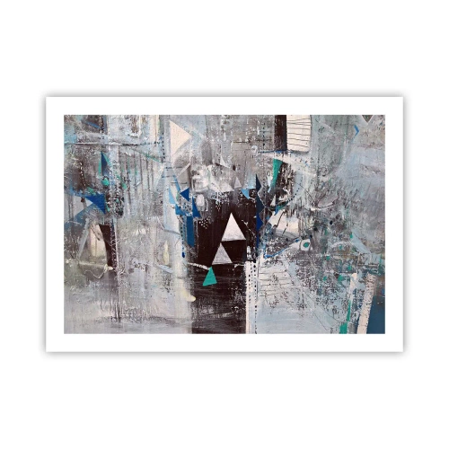 Plagát - Prednostné poradie trojuholníkov - 70x50 cm