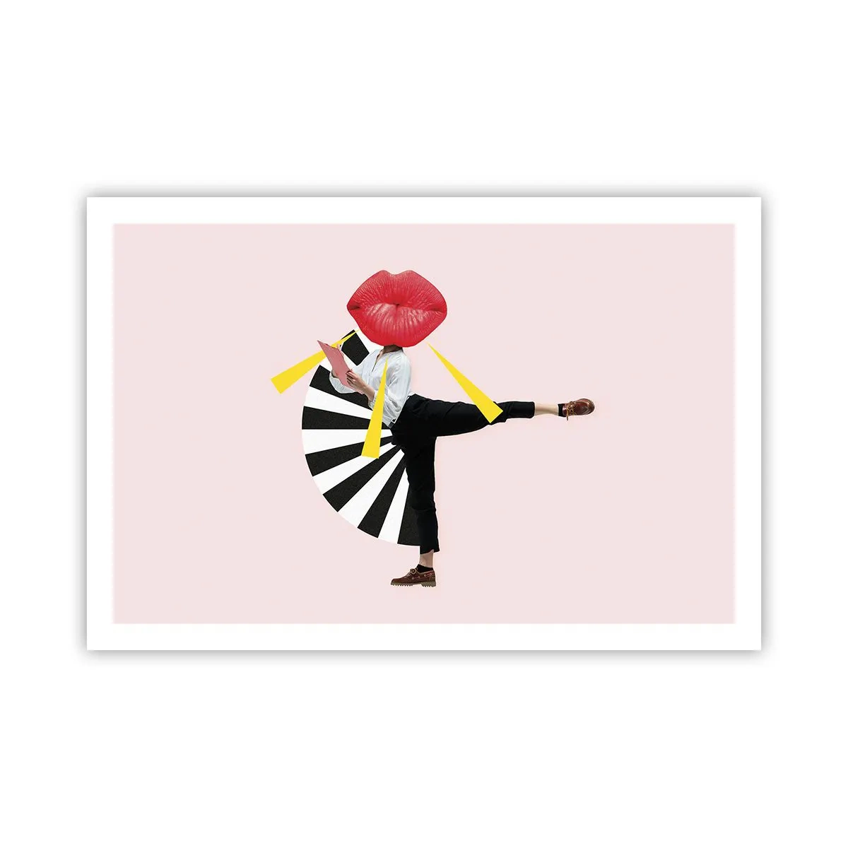 Plagát - Surrealistický pop-art - 91x61 cm