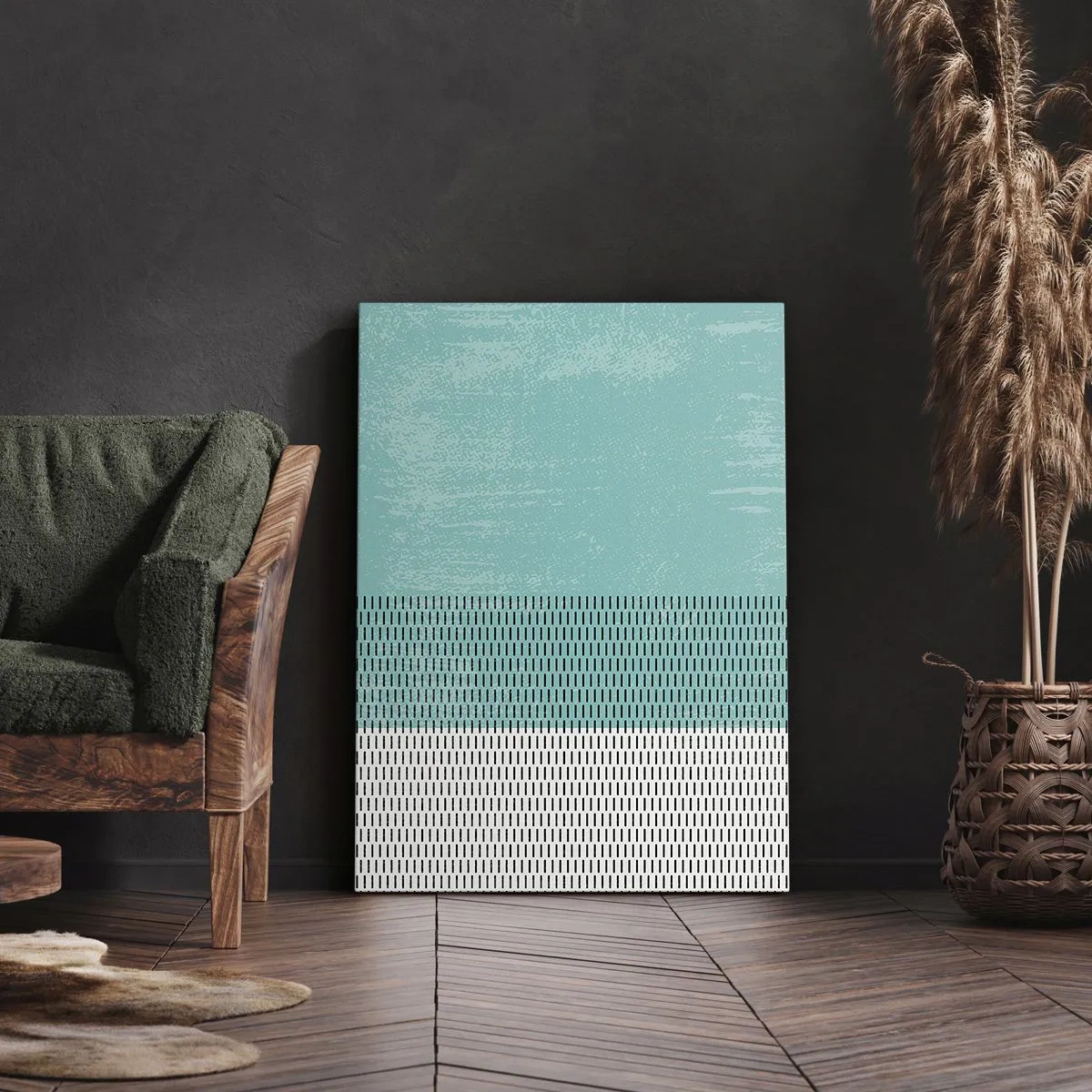 Obraz na plátne - Vyvážená kompozícia - 45x80 cm