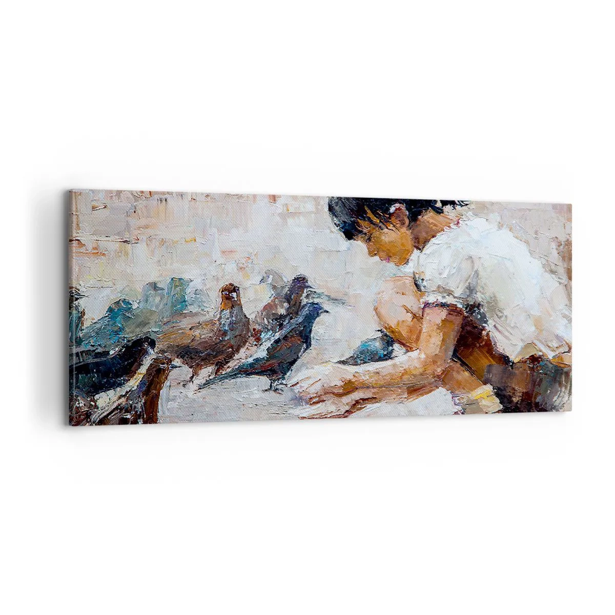 Obraz na plátne - Maličkí a najmilší - 100x40 cm