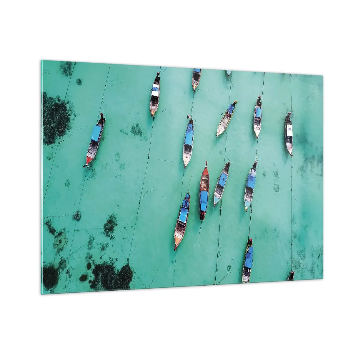 Obraz na skle - V radostnom očakávaní - 100x70 cm