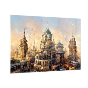 Obraz na skle - Mesto miest - 100x70 cm