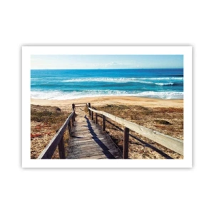 Plagát - Bež! - 70x50 cm