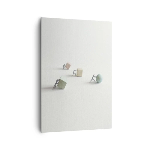 Obraz na plátne - Život samotný - 70x100 cm