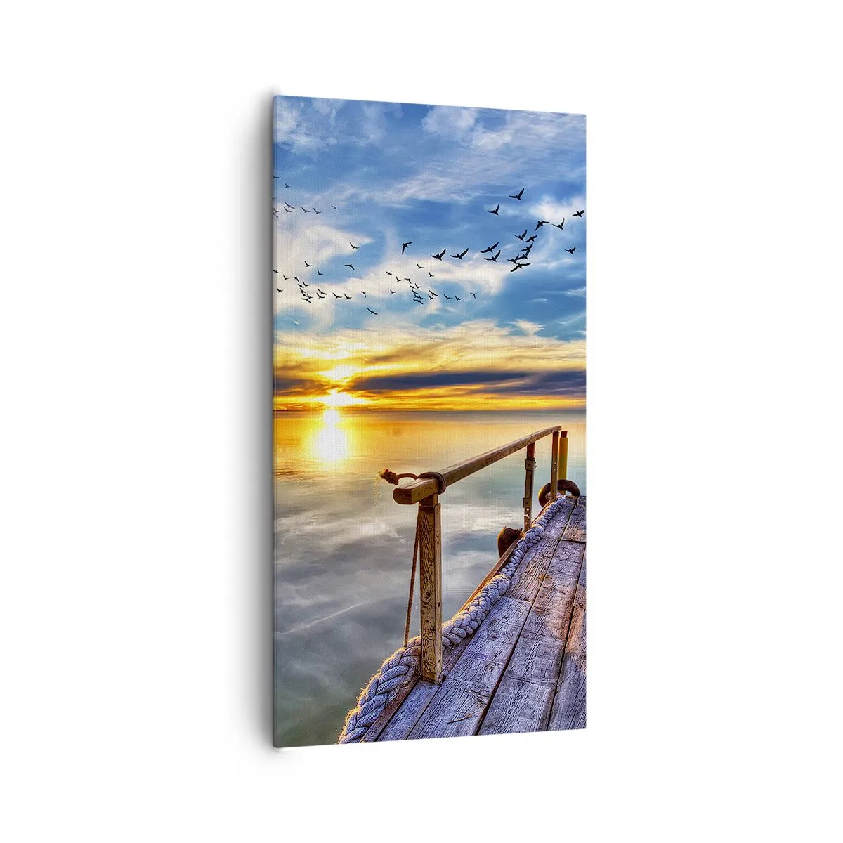 Obraz na plátne - Vietor ide odpočívať - 65x120 cm