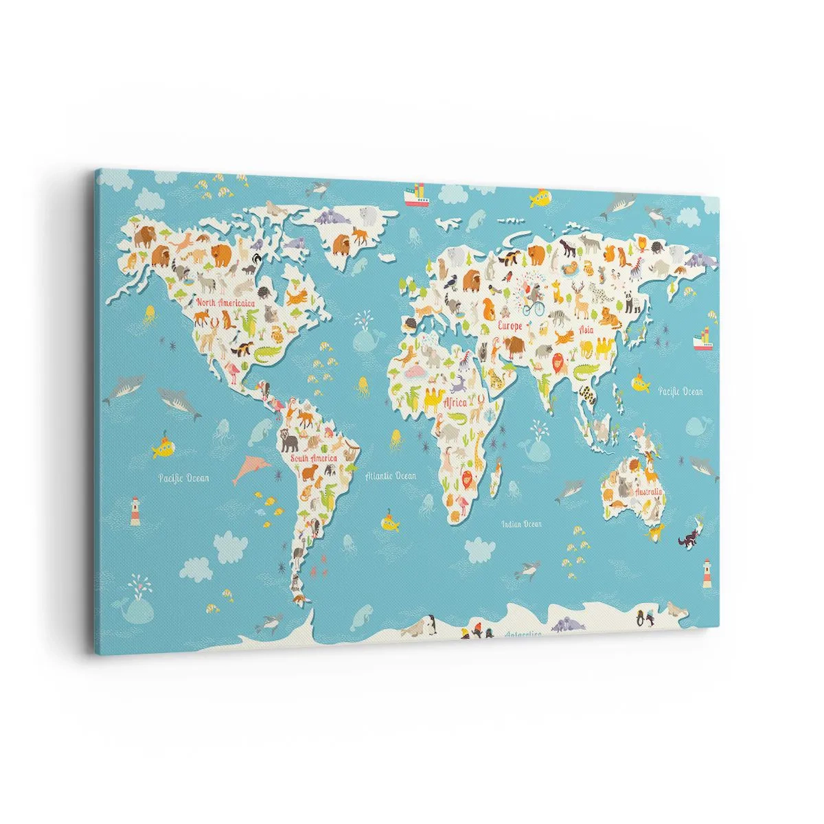 Obraz na plátne - Milujeme celý svet - 120x80 cm