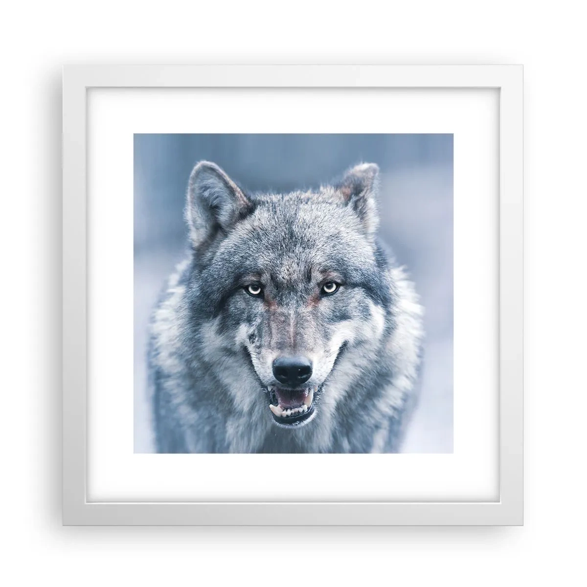 Plagát v bielom ráme - Prijmete túto výzvu? - 30x30 cm