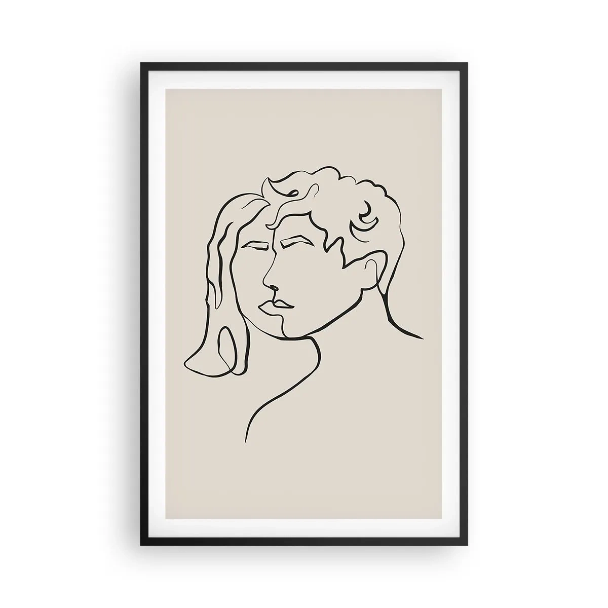 Plagát v čiernom ráme - A bola jednota - 61x91 cm