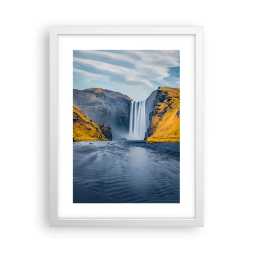 Plagát v bielom ráme - Večné trvanie, večný pohyb - 30x40 cm