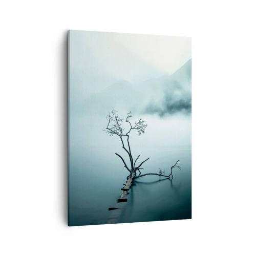 Obraz na plátne - Z vody a hmly - 50x70 cm
