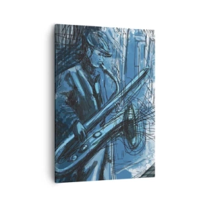 Obraz na plátne - Mestská rapsódia - 50x70 cm