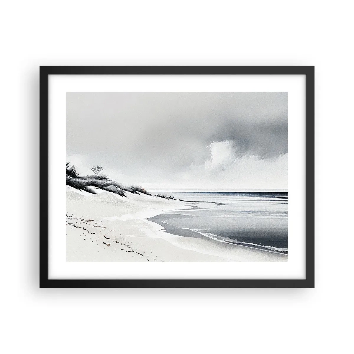 Plagát v čiernom ráme - Vždy spolu - 50x40 cm