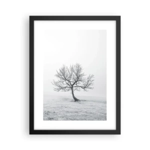 Plagát v čiernom ráme - Proti ničote - 30x40 cm