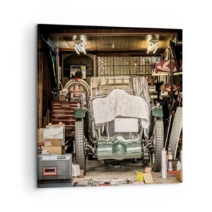 Obraz na plátne - Späť do minulosti - 50x50 cm