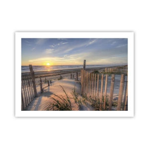 Plagát - Odlesk a tieň vetra - 70x50 cm