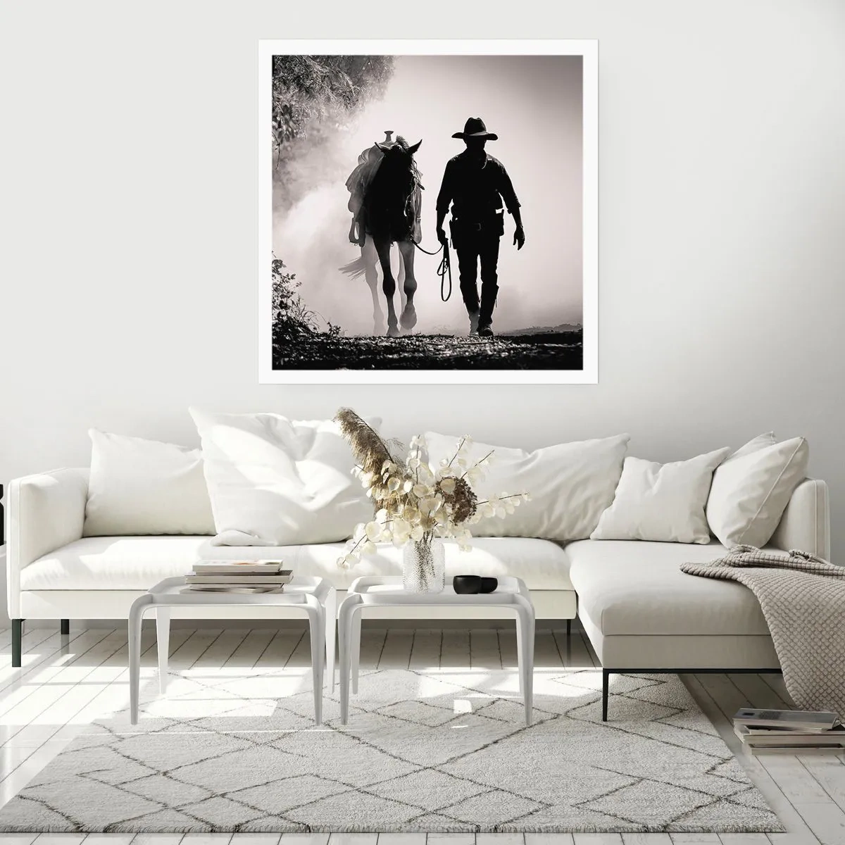 Plagát - Texaské ráno - 40x40 cm