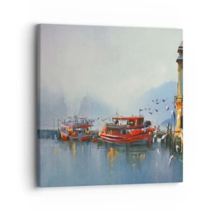 Obraz na plátne - Na konci sveta - 30x30 cm