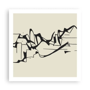 Plagát - Možná krajina - 60x60 cm