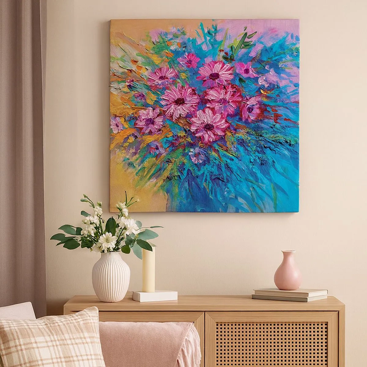 Obraz na plátne - Energia života - 30x30 cm