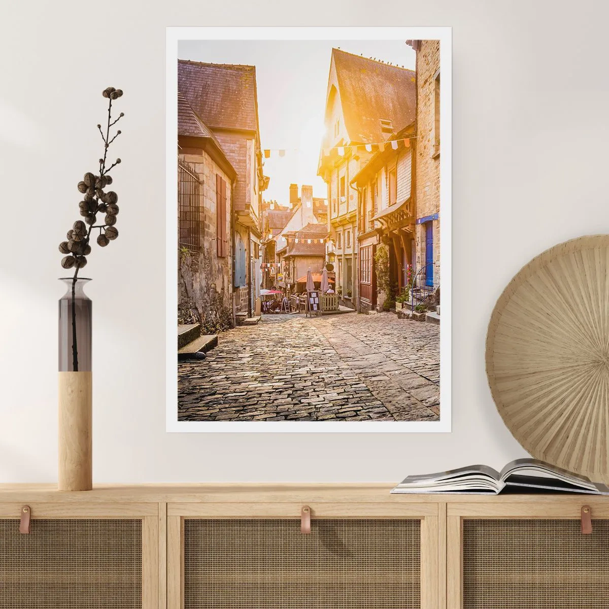 Plagát - Biely duch mestečka - 70x100 cm