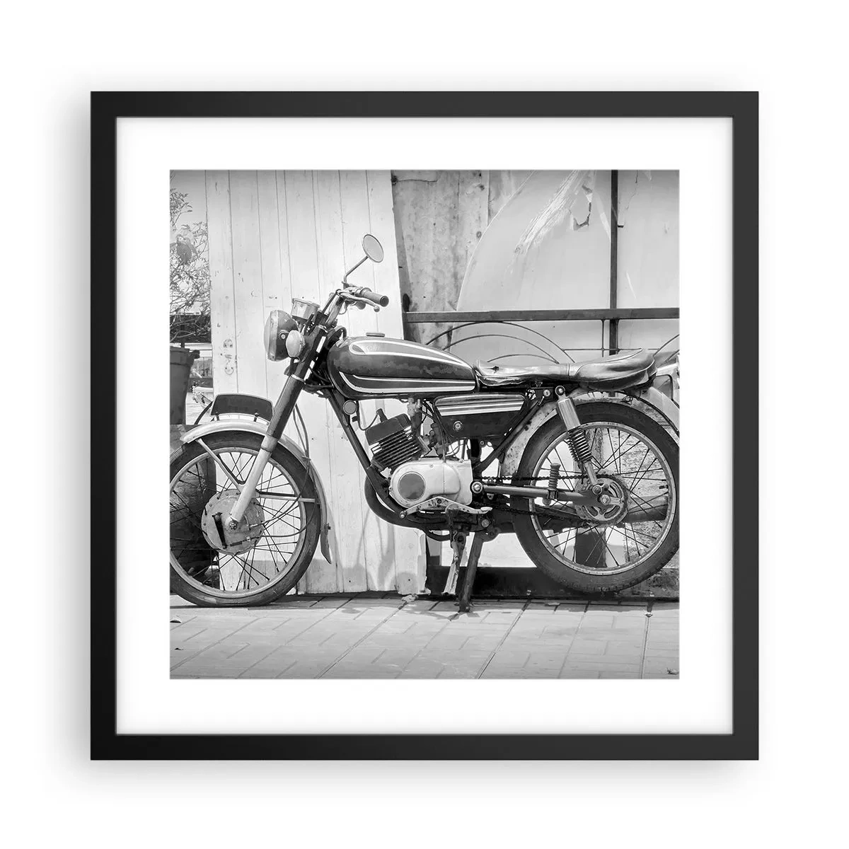 Plagát v čiernom ráme - Klasika nadovšetko - 40x40 cm