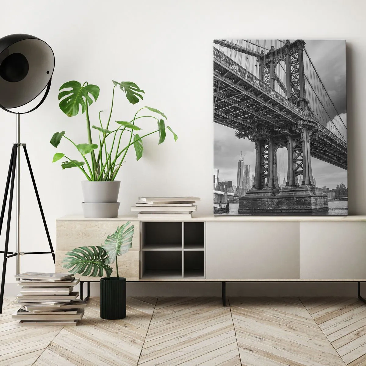 Obraz na plátne - Do srdca mesta - 70x100 cm