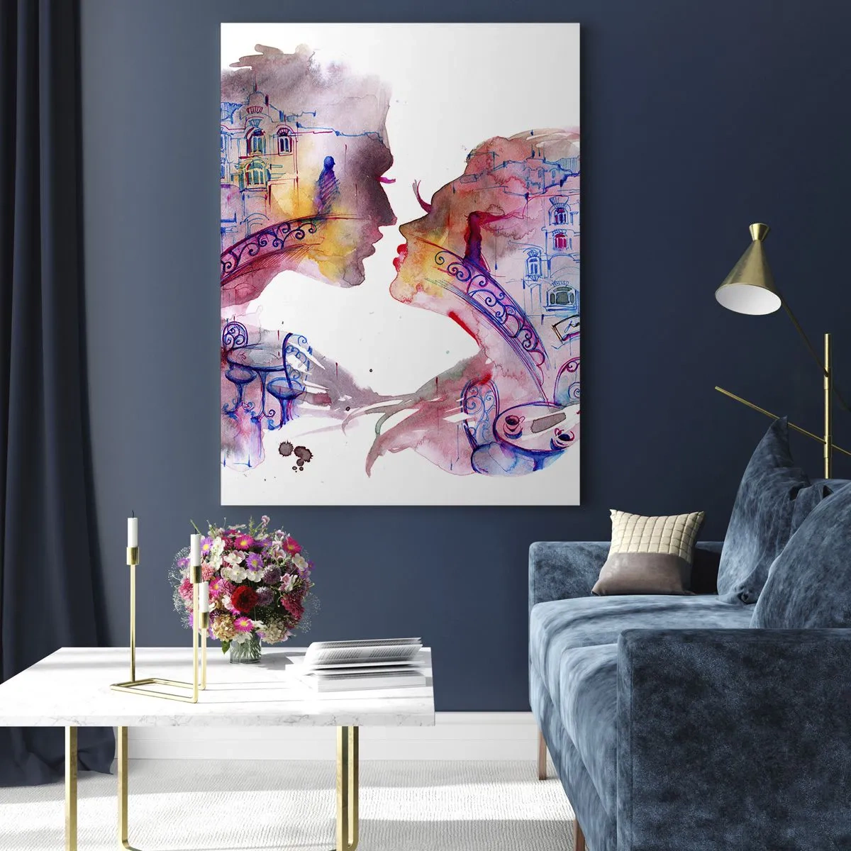 Obraz na skle - Tajomný most vzdychania - 80x120 cm