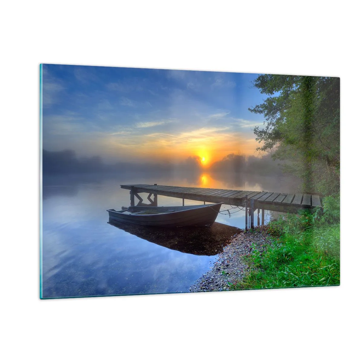 Obraz na skle - Ako sa obyčajné mení na kúzelné - 120x80 cm