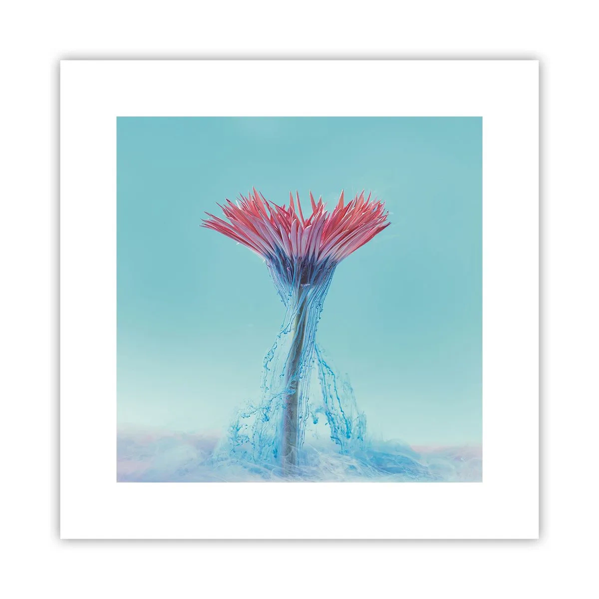 Plagát - V osviežujúcom objatí - 30x30 cm