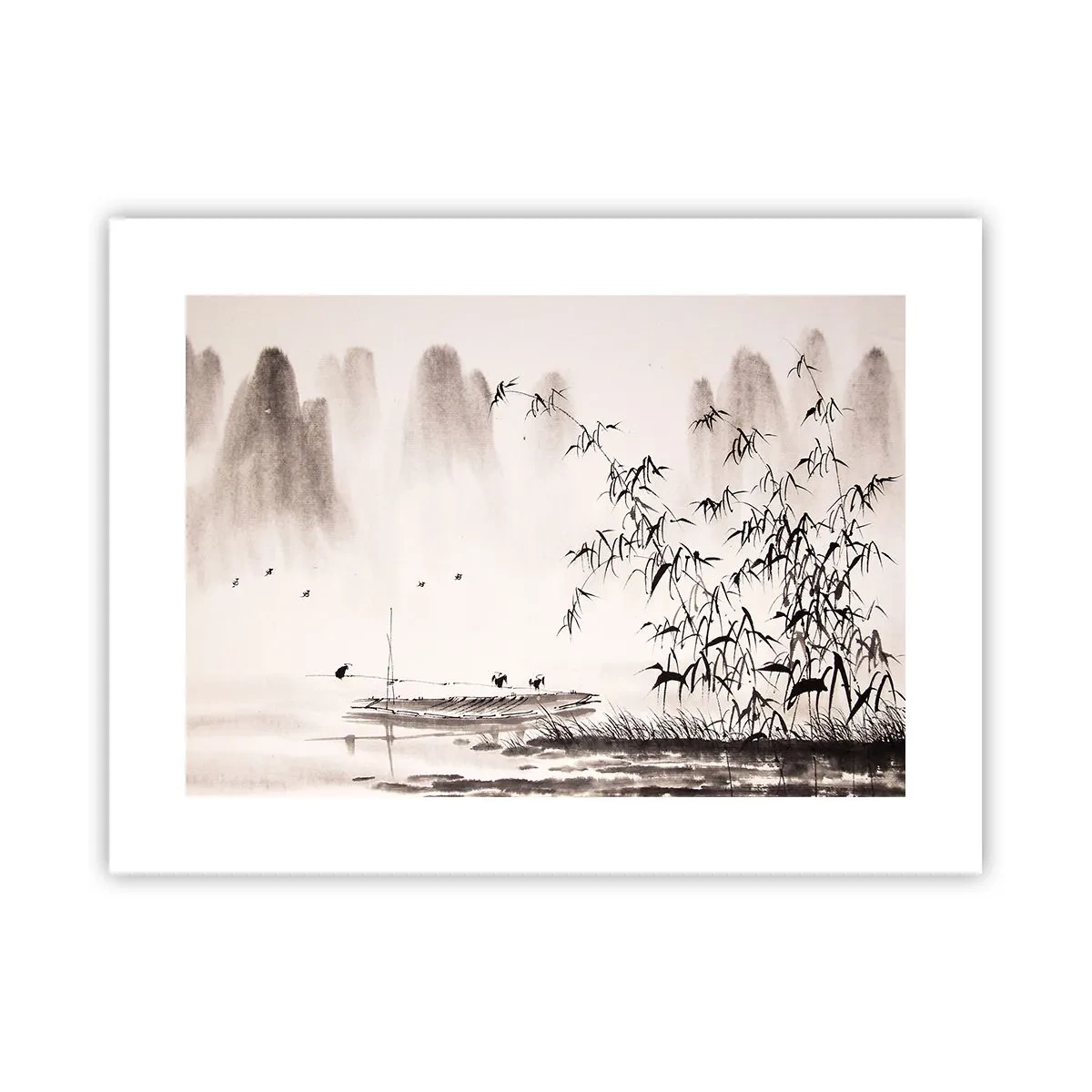 Plagát - Pokoj ryžových polí - 40x30 cm