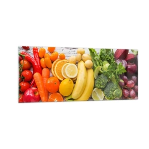 Obraz na skle - To nestačí? - 100x40 cm