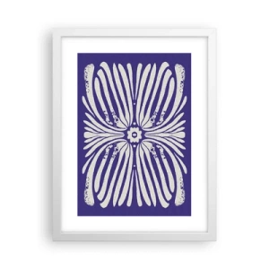 Plagát v bielom ráme - Etnické inšpirácie - 30x40 cm