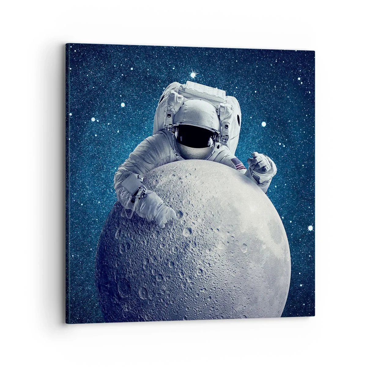 Obraz na plátne - Vesmírny vtipkár - 70x70 cm