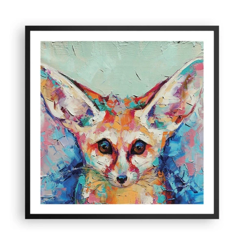 Plagát v čiernom ráme - Ste na mňa pripravení? - 60x60 cm