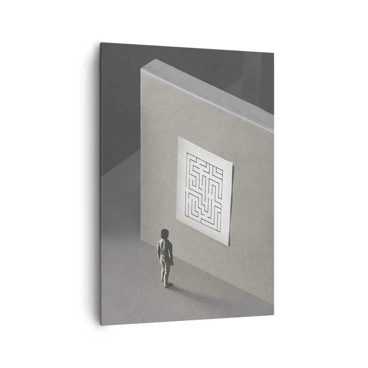 Obraz na plátne - Kde to ale som? - 70x100 cm