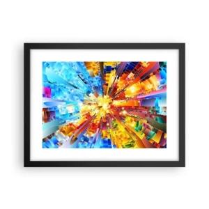 Plagát v čiernom ráme - In medias res - 40x30 cm