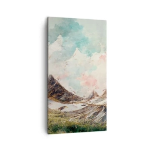 Obraz na plátne - Skalné čepele - 45x80 cm