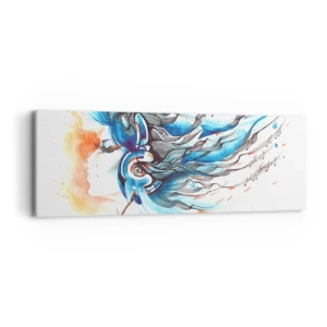 Obraz na plátne - Nech hrá hudba - 90x30 cm