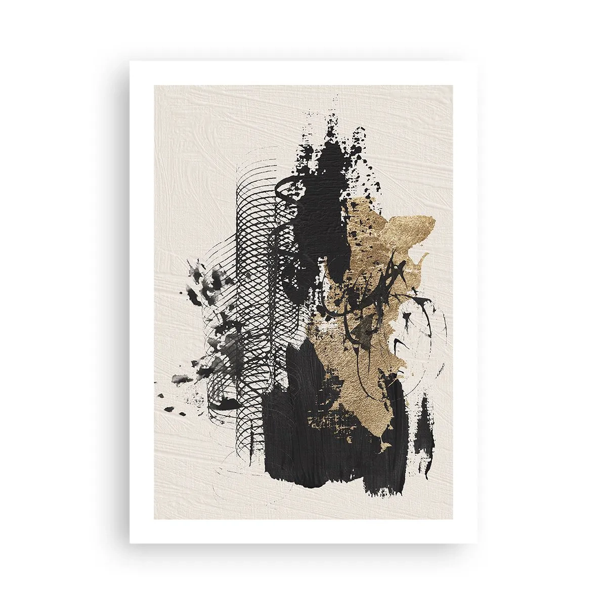 Plagát - Kompozícia s vášňou - 50x70 cm