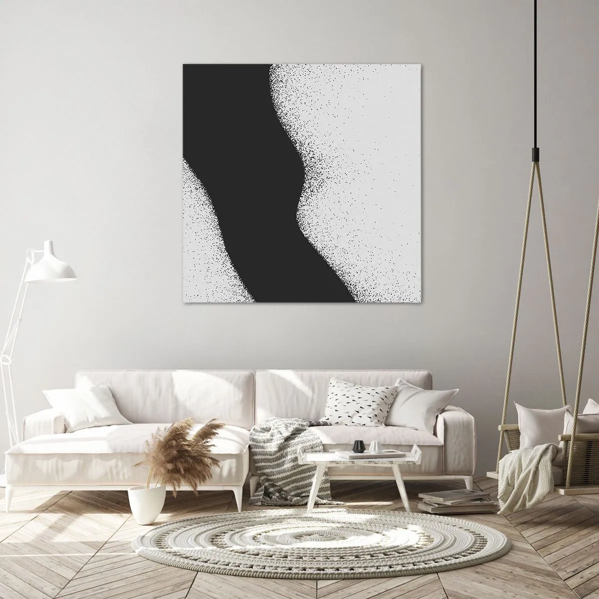 Obraz na plátne - Plynulá rovnováha - 70x70 cm