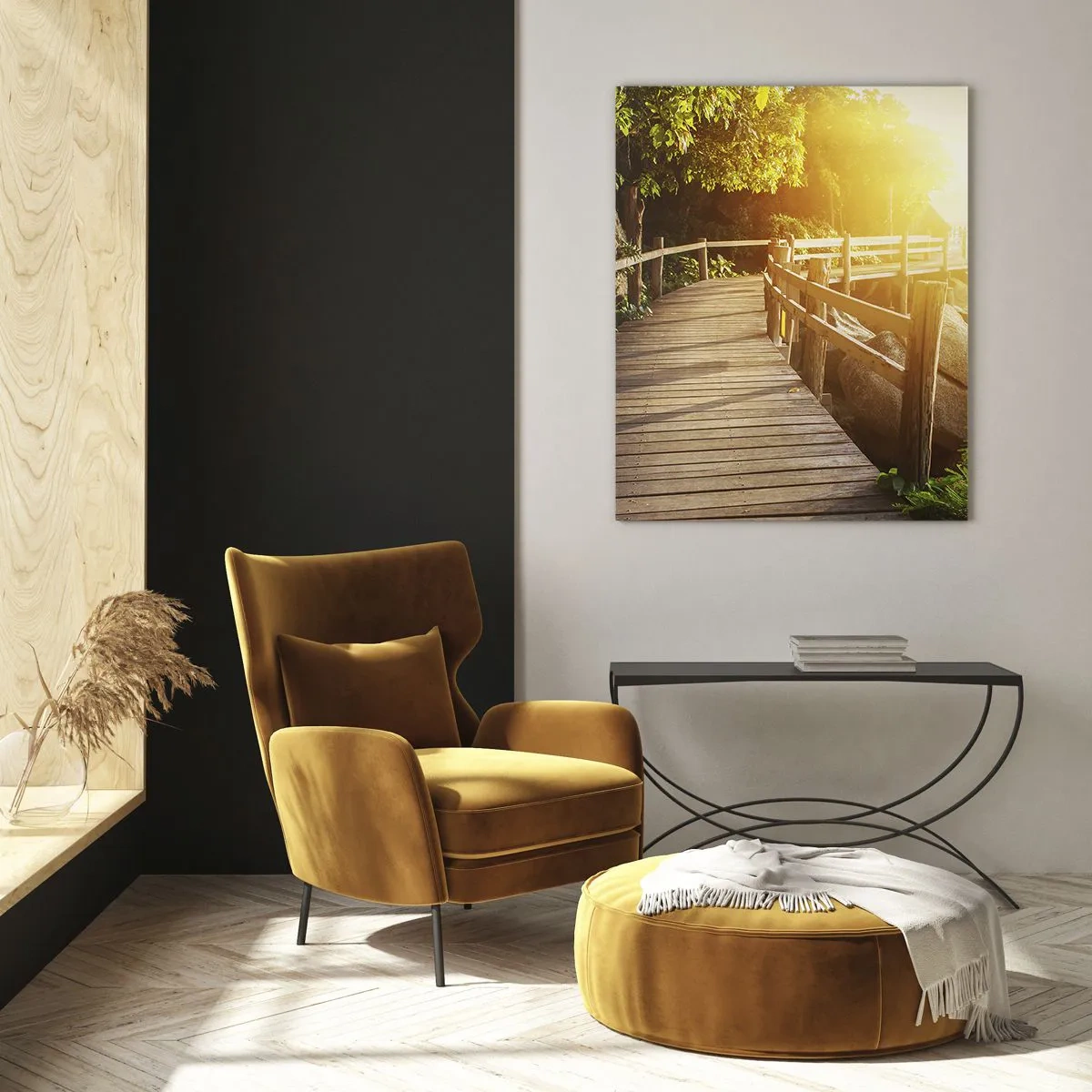 Obraz na skle - Ďalšia zákruta, ďalšie zázraky - 80x120 cm