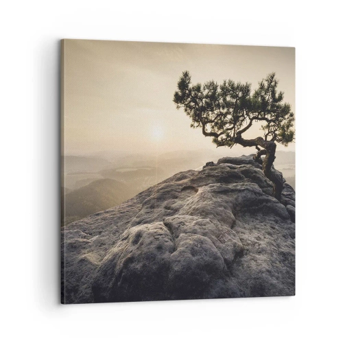 Obraz na plátne - Život vždy víťazí - 60x60 cm