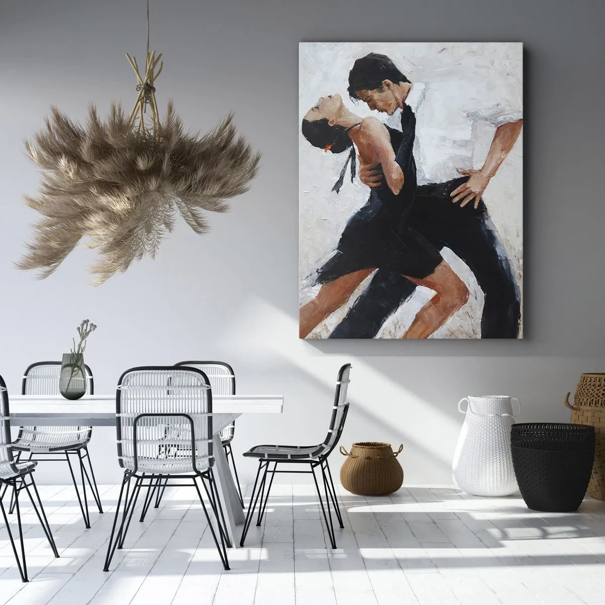 Obraz na plátne - Tango mojich túžob a snov - 55x100 cm