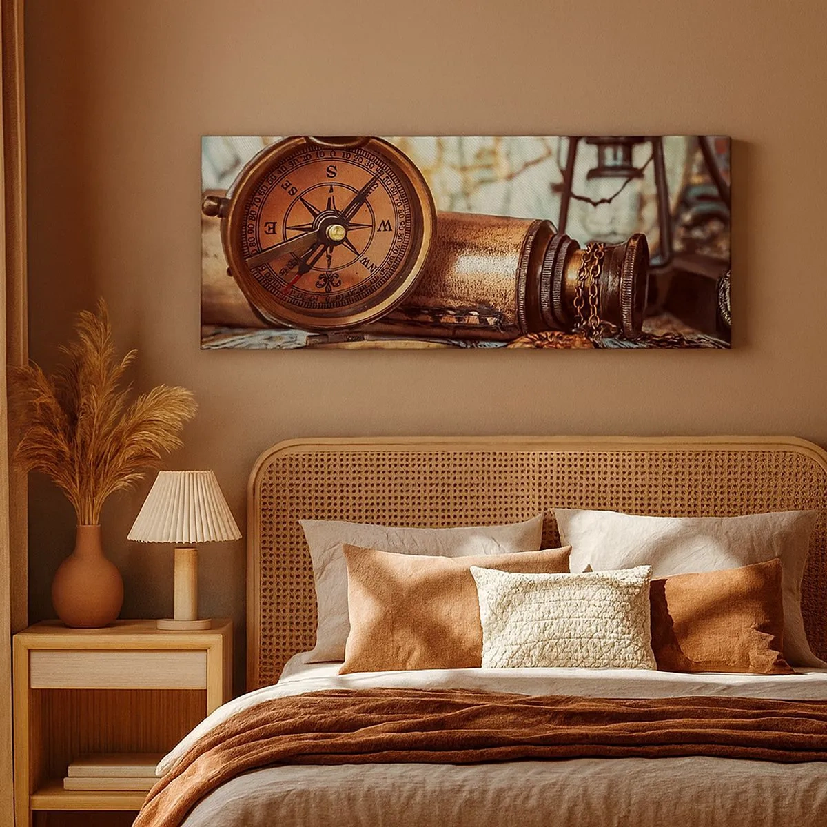 Obraz na plátne - Pirátske dobrodružstvo v Karibiku čaká - 100x40 cm