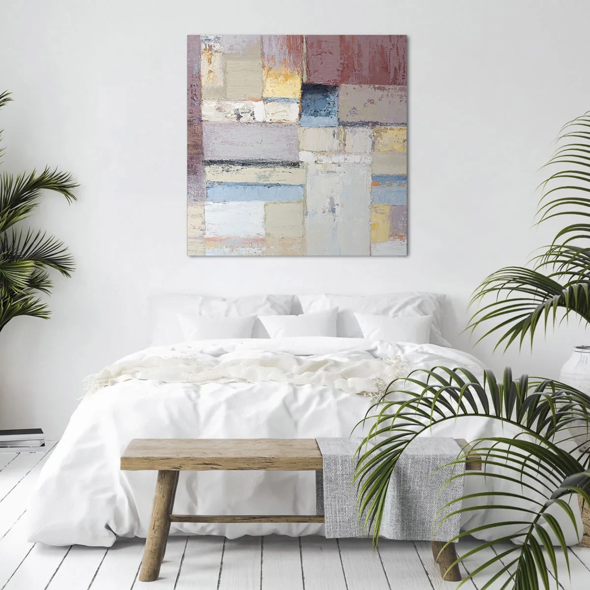 Obraz na plátne - Kľud geometrie - 60x60 cm