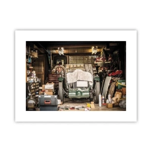 Plagát - Späť do minulosti - 40x30 cm