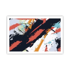 Plagát - Dynamická kompozícia - 91x61 cm