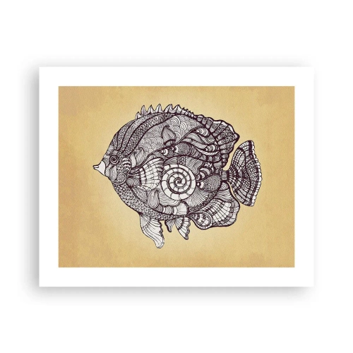 Plagát - Z oceánu ornamentov - 50x40 cm